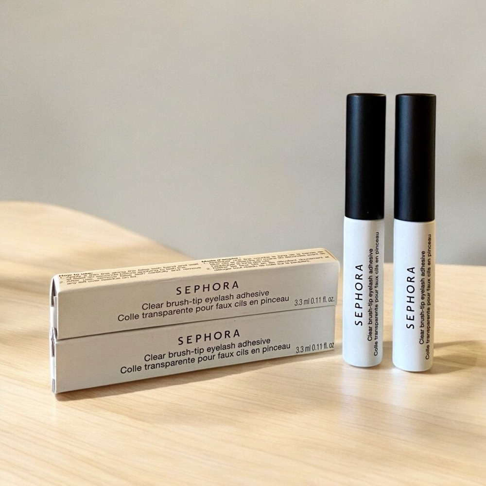 💎 x2 Sephora Collection Brush Tip Eyelash Adhesive New in Box